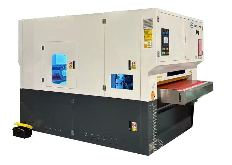 Автоматическая машина для снятия заусенцев с тонких листов