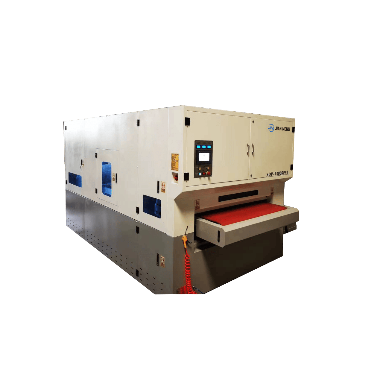 Станок для полировки и чистки металлических листов для удаления заусенцев